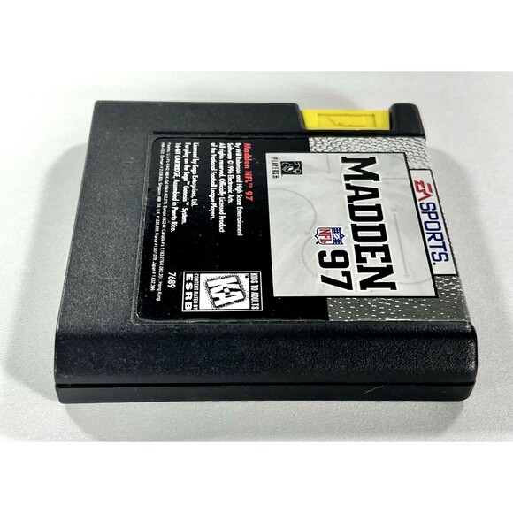 Madden NFL 97 Sega Genesis 1996 Vintage Authentic Cartridge Only Tested - Picture 4 of 6